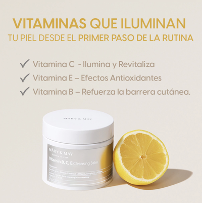 VITAMIN B, C, E CLEANSING BALM 